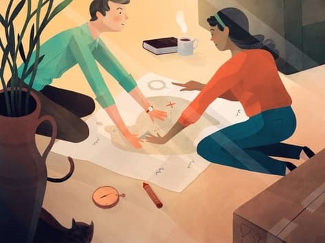 carte au trésor du point G