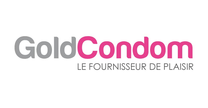 logo Goldcondom, boutique sextoys
